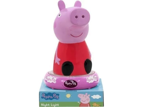 Peppa Pig 3D LED nattlampa