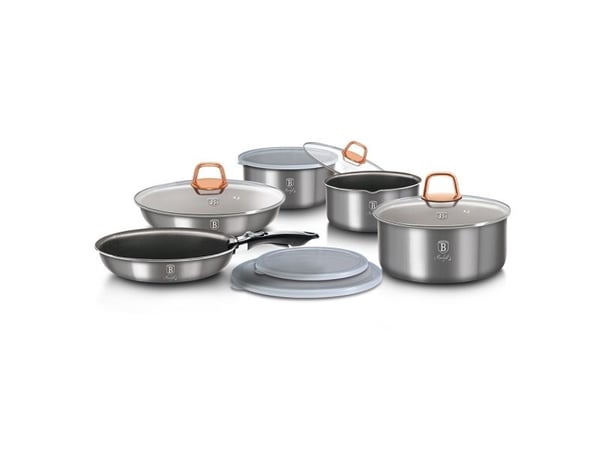 Berlinger Haus TITANIUM GRYTER BERLINGER HAUS MOONLIGHT BH-6102