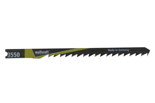 wolfcraft GmbH 4006885355002, Stikksagblad, Tre, High Carbon Steel (HCS), Sort, 7,5 cm, 4 mm