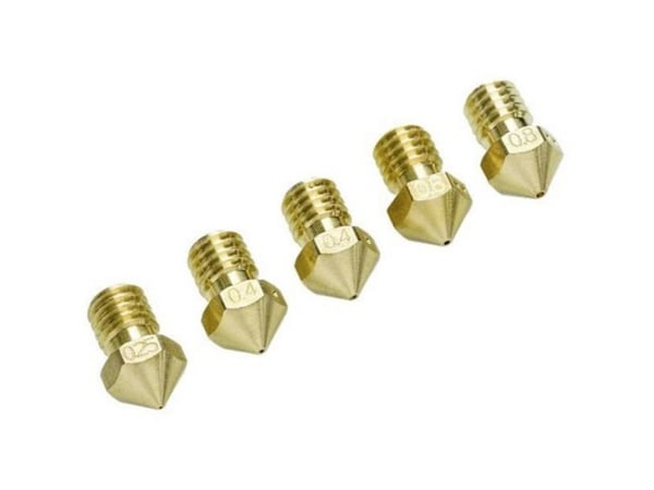 Ultimaker blandet pakke med nozzle makerbot og flere tilbehør Passer til: Ultimaker 2+, Ultimaker 2 Extended+ UM2+ Nozzle Pack 0.25 2x0.40 0.60 0.80