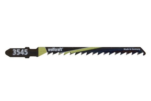 wolfcraft GmbH 4006885354500, Stikksagblad, Tre, High Carbon Steel (HCS), Sort, 7,5 cm, 4 mm