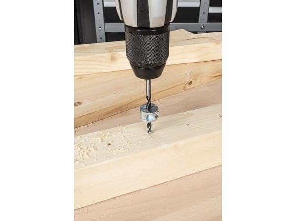Wolfcraft 2733000 Puukierrepora 10 mm Sylinterikahva 1 kpl