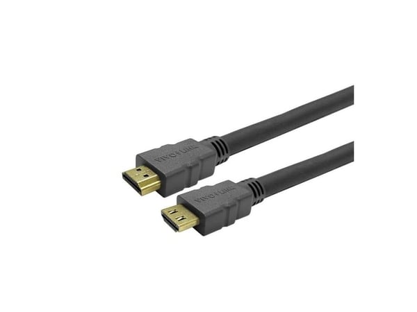 Vivolink PROHDMIHD0.5L, 0,5 m, 4096 x 2160 pikseliä, 3D, 18 Gbit/s, Äänen paluukanava (ARC), Musta