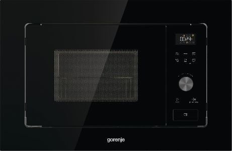 Gorenje Advanced BM201AG1BG - Mikrobølgeovn med grill - innebygd - 20 liter - 800 W - svart