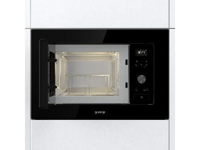 Gorenje Advanced BM201AG1BG - Mikrobølgeovn med grill - innebygd - 20 liter - 800 W - svart