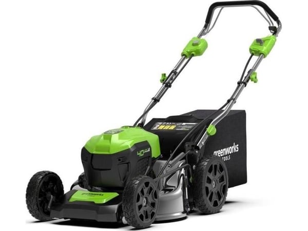 Greenworks GD40LM46SP, Selvgående gressklipper, 750 m², 46 cm, 2,5 cm, 7 mm, 4 hjul