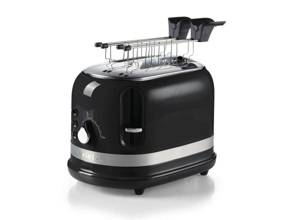 Ariete 0149/02, 2 skivor, Svart, Knappar, Nivå, Rotations-, CE, 815 W, 190 mm