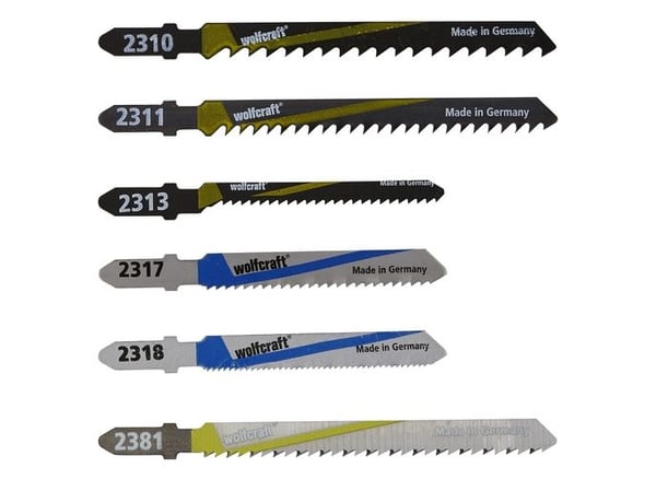 Wolfcraft 2358000 Palapelisahanterät 10 kpl