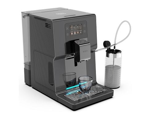 Krups Intution Preference EA875U10, Espressomaskin, 3 l, Malt kaffe, Innebygd kaffekvern, 1450 W, Sort