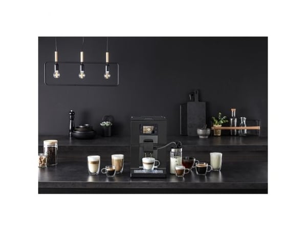 Krups Intution Preference EA875U10, Espressomaskin, 3 l, Malt kaffe, Innebygd kaffekvern, 1450 W, Sort