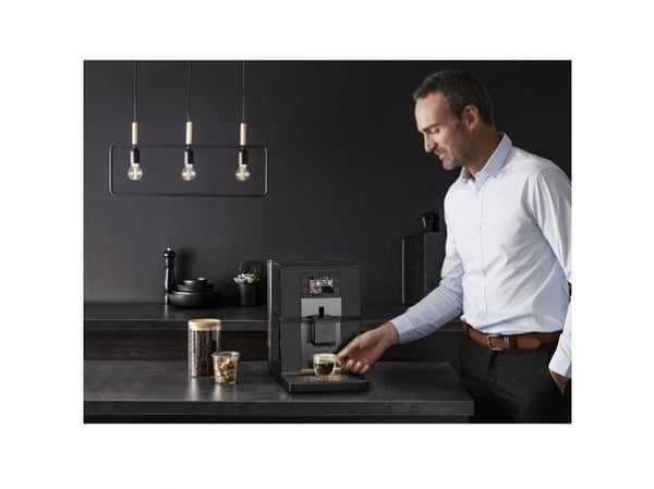 Krups Intution Preference EA875U10, Espressomaskin, 3 l, Malt kaffe, Innebygd kaffekvern, 1450 W, Sort