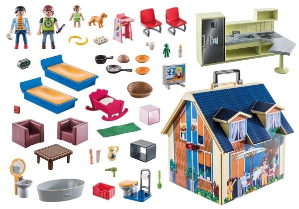 Playmobil Dollhouse 70985, Bygning, 4 år, Flerfarget, Plast