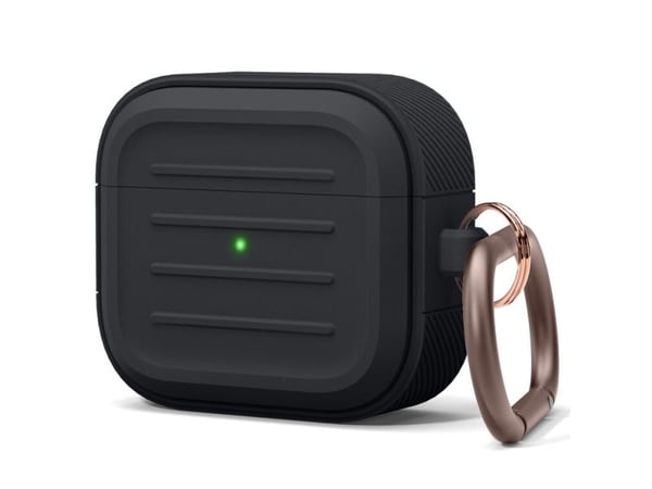 elago AirPods 3 Armor Case, laatikko, silikoni, musta