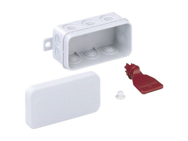 SPELSBERG kopplingsdosa Mini 25 89x43x37 mm IP55 halogenfri grå