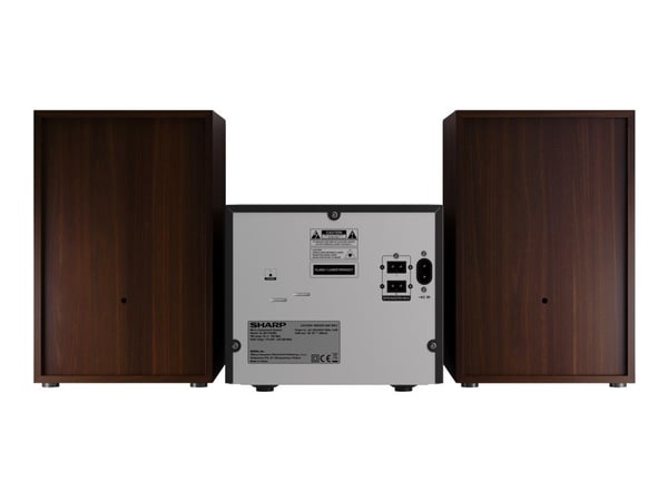 Sharp XL-B517D - Mikrosystem - 2 x 7.5 Watt - brun
