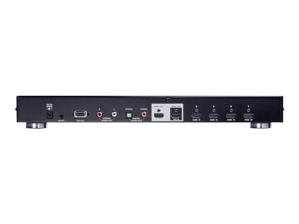 ATEN VS482B - Video/audio switch - 4 x HDMI - stasjonær, rackmonterbar