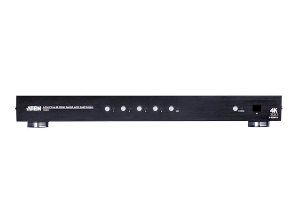 ATEN VS482B - Video/audio switch - 4 x HDMI - stasjonær, rackmonterbar