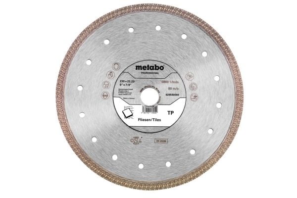 Metabo 628580000, Kutteskive, Flatt senter, Flis, Metabo, 2,22 cm, 23 cm