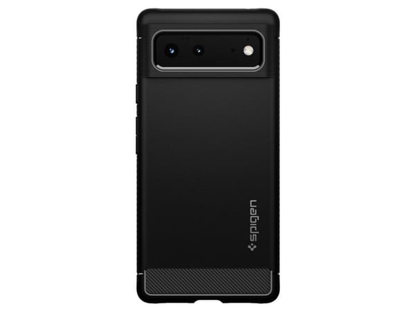 Spigen Rugged Armor, Etui, Google, Pixel 6, 16,3 cm (6.4"), Sort