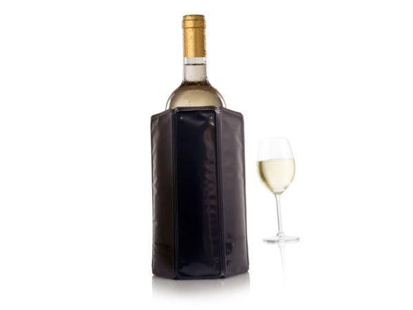 Vacu Vin Active Cooler Wine, Glass Flaske, Vin, Sort, Monokromatisk, 5 min, 1 stykker