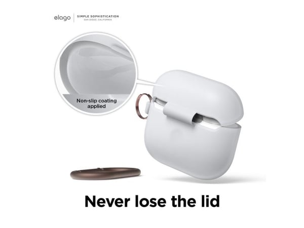 elago AirPods 3 silikoni ripustuskotelo, Boks, Blå