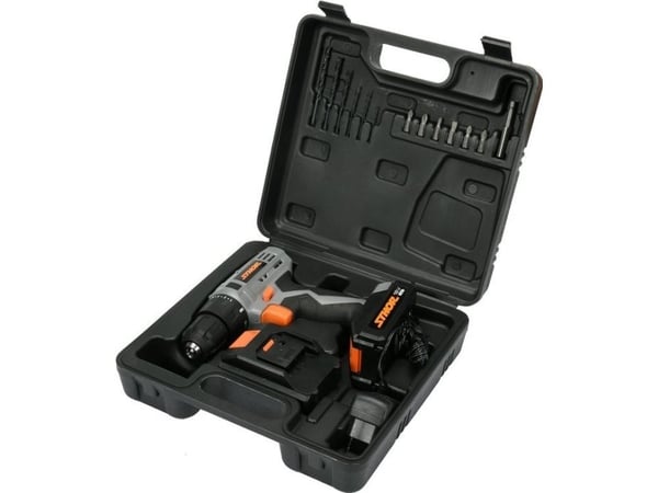 STHOR batteridrevet skrumaskin 18V/2-AK
