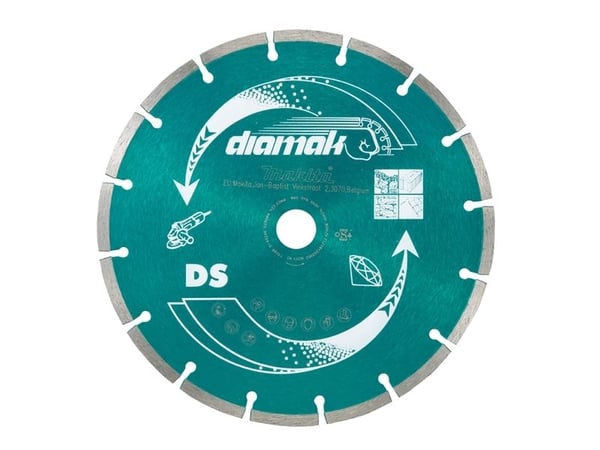 Makita Diamak - Diamantskjæreplate - for betong, marmor, slate, soft brick, cement brick - 115 mm