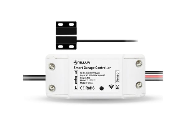 Tellur TLL331171, Ledning & Trådløs, 802.11b, 802.11g, Wi-Fi 4 (802.11n), WEP, WPA, WPA-PSK, WPA2, WPA2-PSK, Hvit, Android, iOS, AC