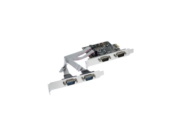 InLine 76623C, PCIe, Moschip MCS9904CV-AA, 1,85 mm, 111 g, 144 mm, 177 mm