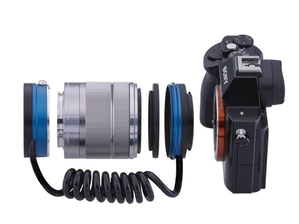 Novoflex NEX-RETRO, Sony E, Sony E, Svart, Blå, 160 g