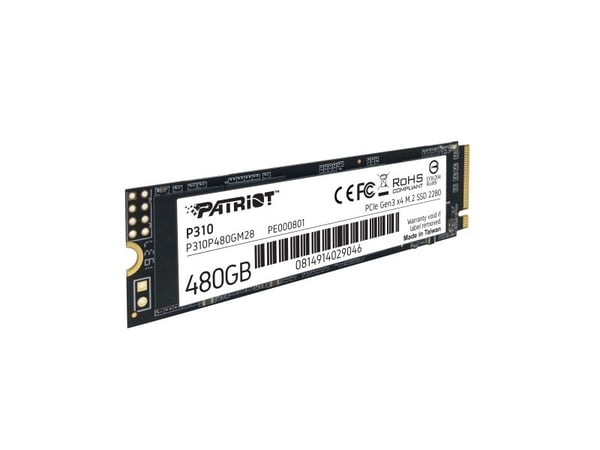 Patriot Memory P310, 480 GB, M.2, 1700 MB/s