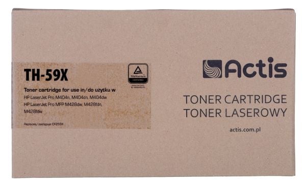 Actis TH-59X, 10000 sivua, Musta, 1 kpl