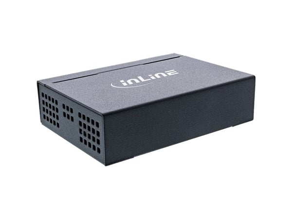 InLine Gigabit-nätverksswitch med 5 portar, 1GBit/s, fläktlös