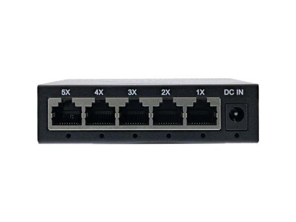 InLine Gigabit-nätverksswitch med 5 portar, 1GBit/s, fläktlös