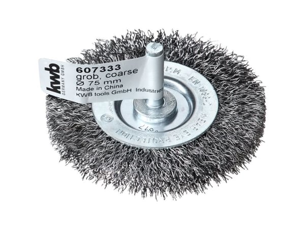 kwb 607333, Teräsharjalaikka, 7,5 cm, Metalli, Kivi