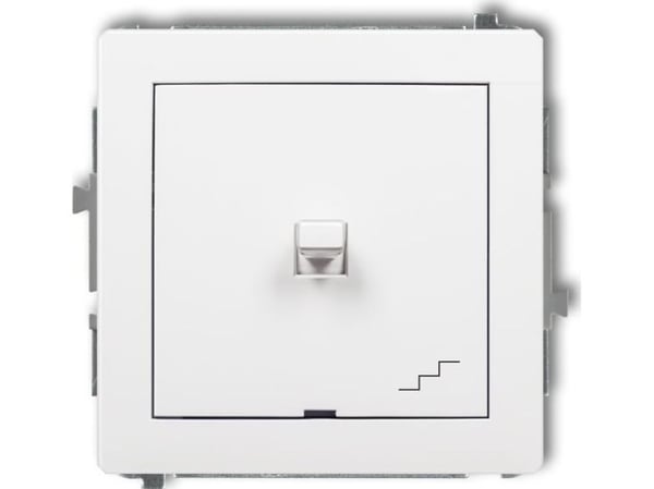 Karlik 12DWPUS-3, Pintakytkin, Musta, IP20, 250 V, 10 A