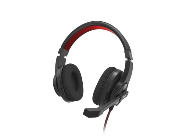 Hama "HS-USB400 V2" - Hodesett - full størrelse - kablet - USB-A - svart, rød