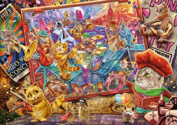 PQ 1000 Stave Sundram Puzzle Soittokissat G3