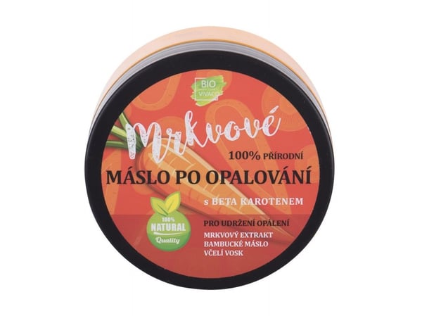 Vivaco 100% Naturlig  Body Butter After Sun med gulrotekstrakt 150 ml