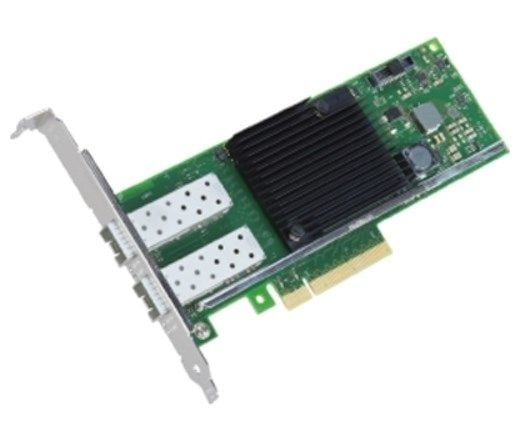 Intel Ethernet Converged Network Adapter X710-DA2 - Nettverksadapter - PCIe 3.0 x8 lav profil - 10 Gigabit SFP+ x 2