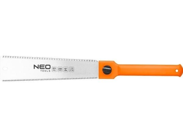 Neo Tools japansk tvåsidig såg med utbytbara blad
