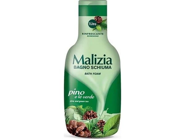 Malizia dusjgel Pine & Grønn te 1 l