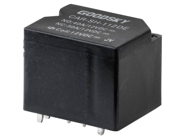 GoodSky CAR-SH-112DE kjøretøyrelé 12 V/DC 40 A 1 x vekselkontakt