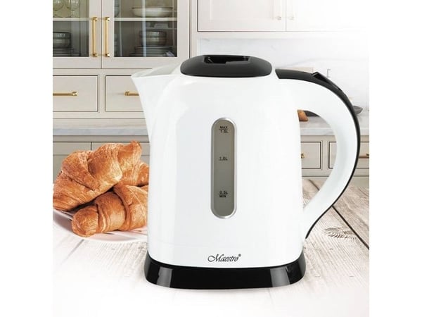 MAESTRO elektrisk vattenkokare 1,5 l MR-034-WHITE