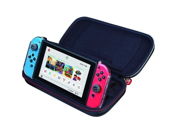 Nintendo Game Traveler Deluxe Travel Case - Taske til spilkonsol - sort - for Nintendo Switch
