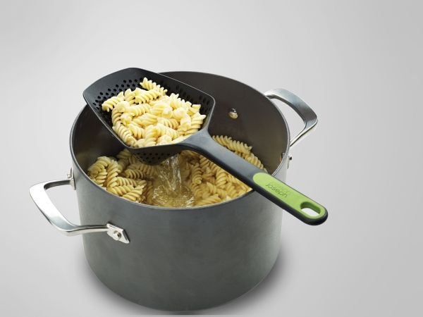 Joseph Joseph Scoop, Nailon, Harmaa, Lävikkö, Ripustuslenkki, 200 °C, Morph
