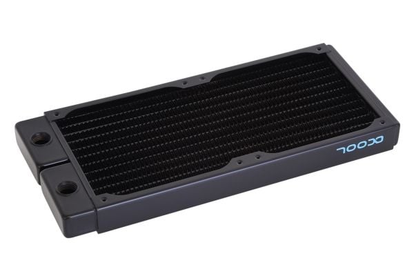 Alphacool NexXxoS ST25, Radiatorblokk, Kobber (Cu), Stål, Sort, 1/4", CE, FC, RoHS, 120 mm