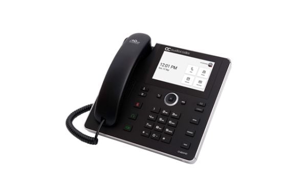 AudioCodes C455HD - VoIP-telefon med anrops-ID - RTCP, RTP, SRTP - 8 linjer