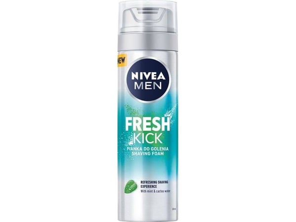 Nivea Men Fresh Kick Shaving Foam 200ml