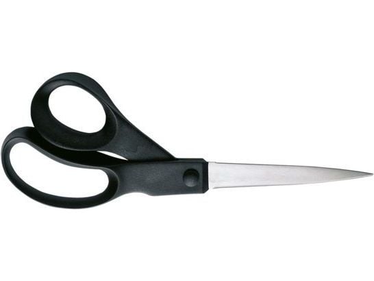 Fiskars 1023817, Vuxen, Rakt snitt, Single, Svart, Rostfritt stål, Rostfritt stål, Universal